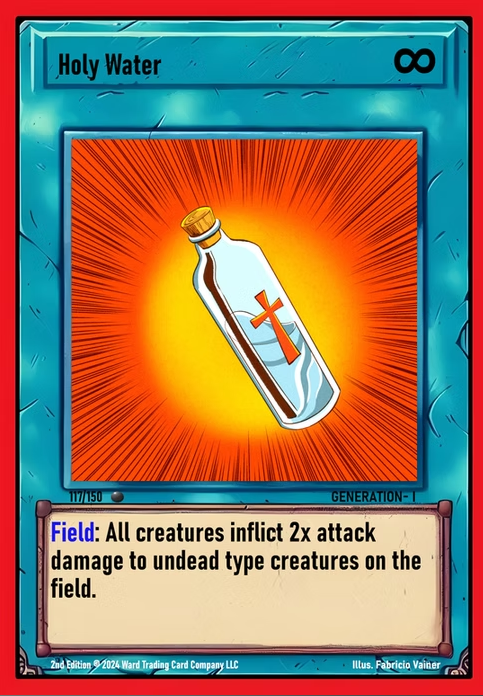 Ward TCG - Holy Water GEN1 #117
