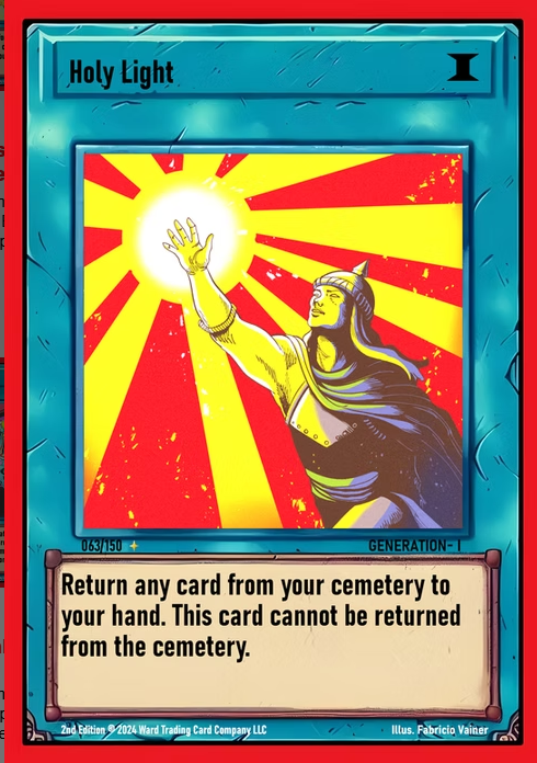 Ward TCG - Holy Light GEN1 #063