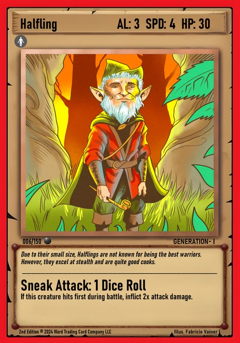 Ward TCG - Halfling GEN1 #006