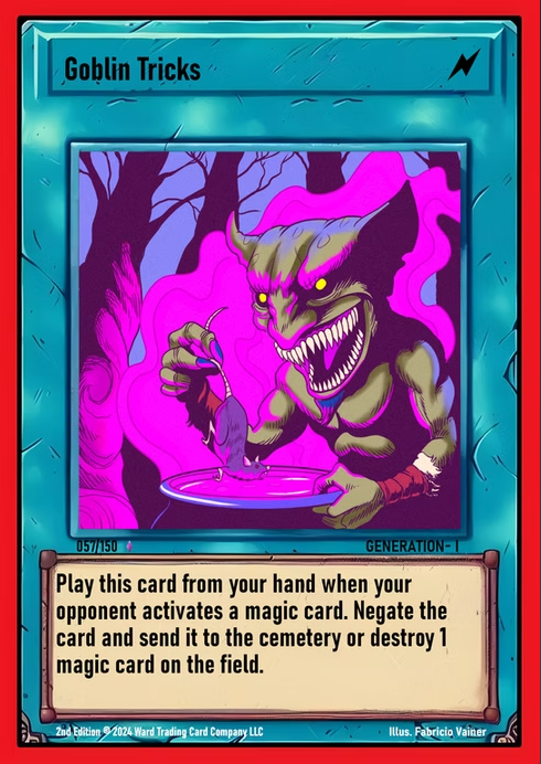 Ward TCG - Goblin Tricks ✦ Foil GEN1 #057F