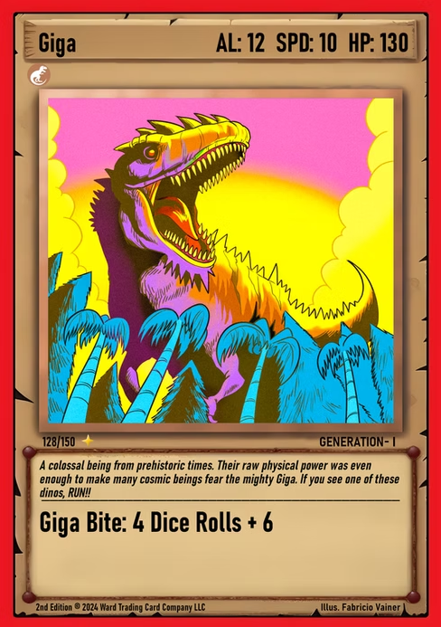 Ward TCG - Giga ✦ Foil GEN1 #128F