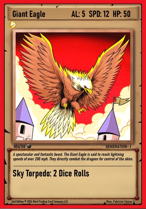 Ward TCG - Giant Eagle GEN1 #004