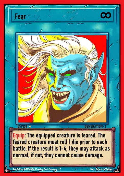 Ward TCG - Fear GEN1 #050