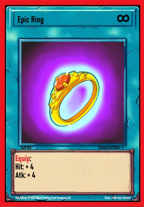 Ward TCG - Epic Ring ✦ Foil GEN1 #149F