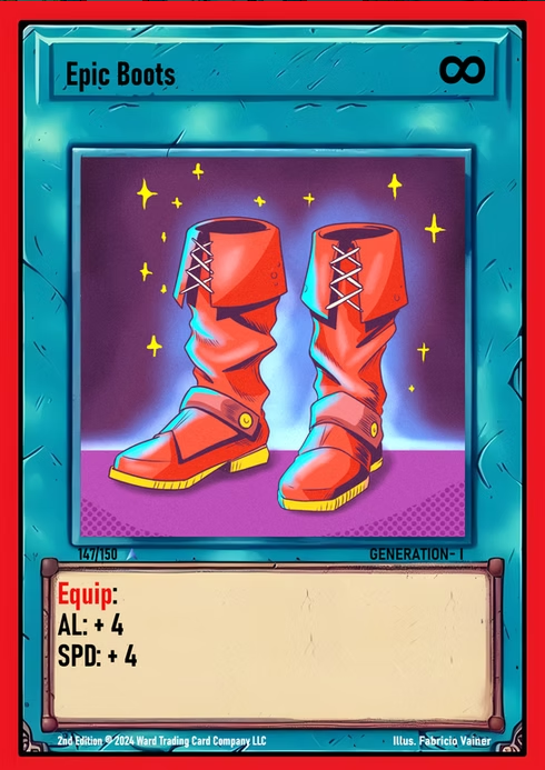 Ward TCG - Epic Boots GEN1 #147