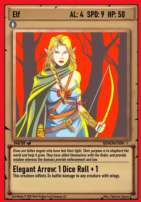 Ward TCG - Elf GEN1 #046