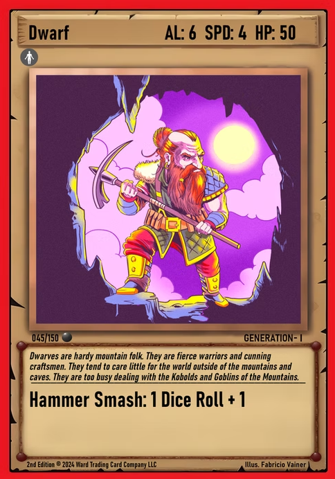 Ward TCG - Dwarf GEN1 #045