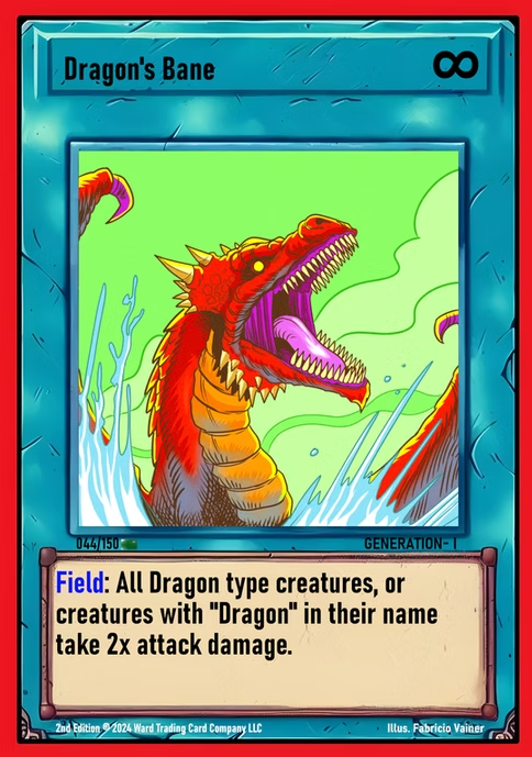 Ward TCG - Dragons Bane GEN1 #044