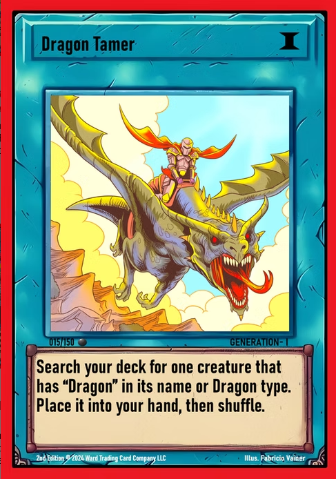 Ward TCG - Dragon Tamer GEN1 #015