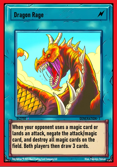 Ward TCG - Dragon Rage GEN1 #042