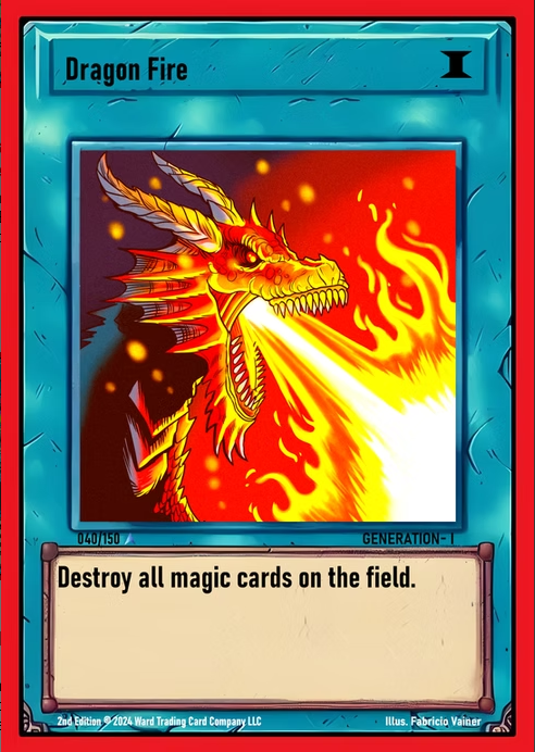Ward TCG - Dragon Fire GEN1 #040