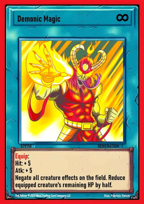 Ward TCG - Demonic Magic ✦ Foil GEN1 #039F