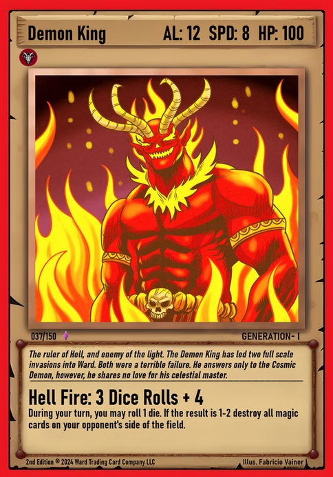 Ward TCG - Demon King GEN1 #037