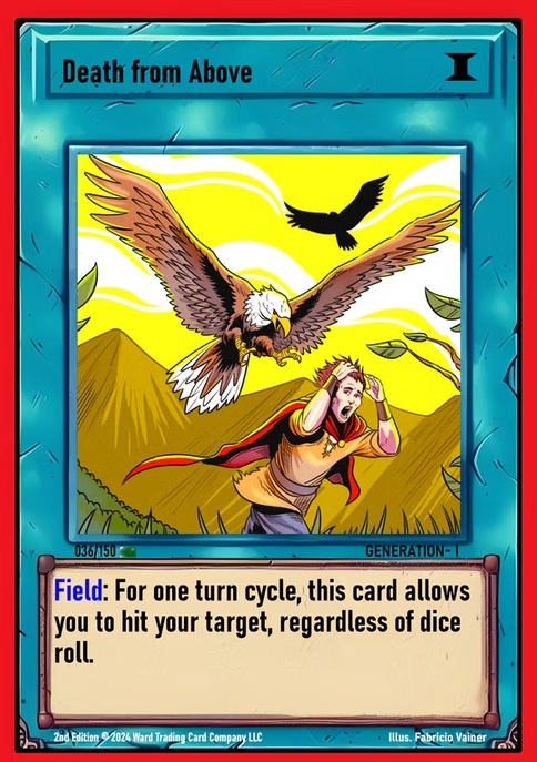 Ward TCG - Death From Above GEN1 #036