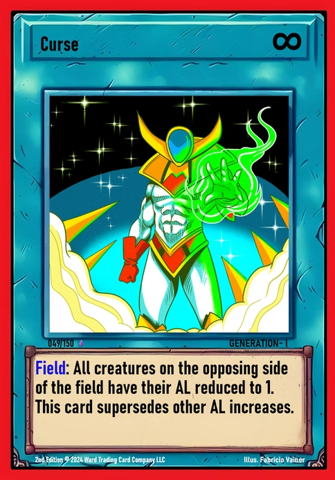 Ward TCG - Curse ✦ Foil GEN1 #049F