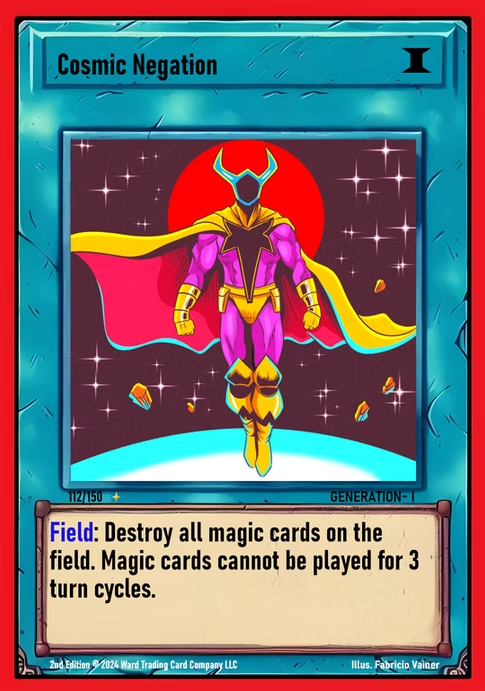 Ward TCG - Cosmic Negation GEN1 #112
