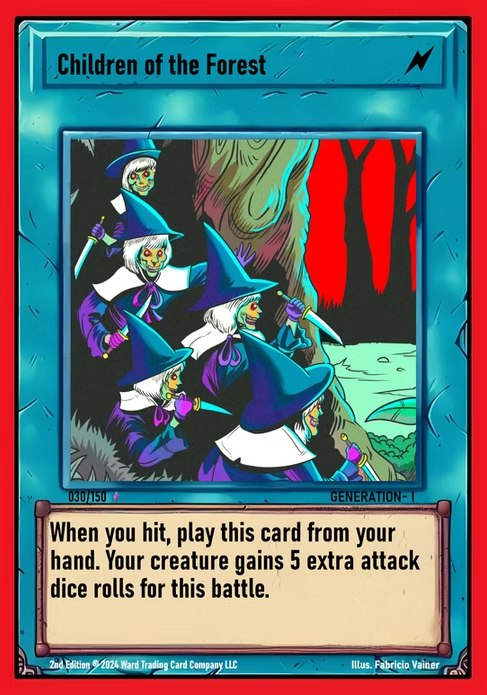 Ward TCG - Children of The Forest GEN1 #030