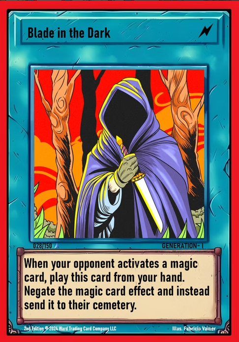 Ward TCG - Blade in the dark GEN1 #028