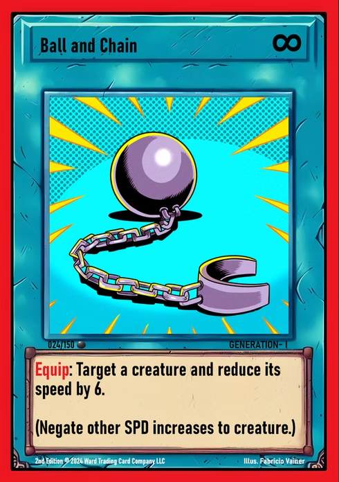 Ward TCG - Ball and Chain GEN1 #024