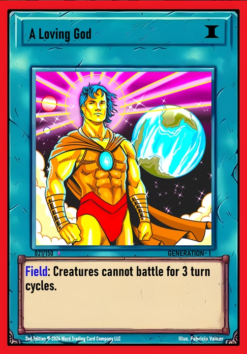 Ward TCG - A Loving God ✦ Foil GEN1 #021F