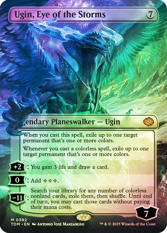Ugin, Eye of the Storms TDM 382 Foil
