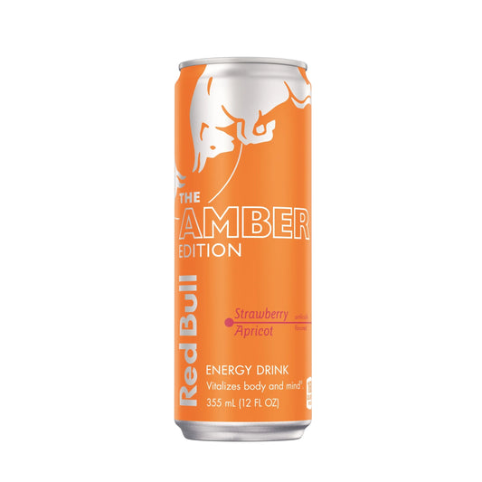 Red Bull Amber Edition Strawberry Apricot 12 FL OZ