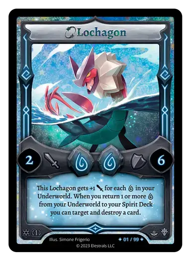 Elestrals - Lochagon Serialized Stellar