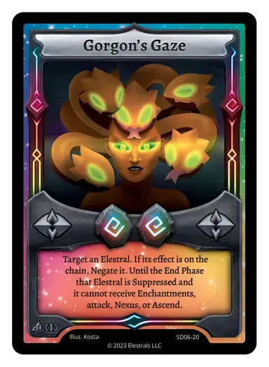 Elestrals - Gorgon’s Gaze #SD0620