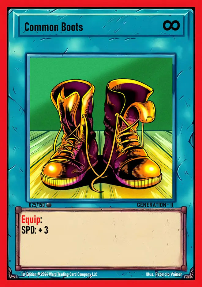 Ward TCG Single Card - Common Boots