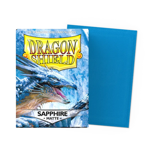 Dragon Shield 100ct Matte Sapphire