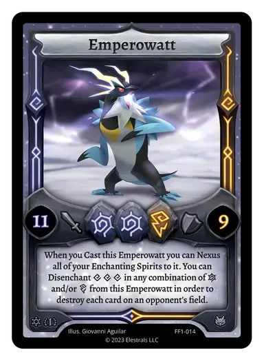 Elestrals Trifernal Starter Deck 1st Edition