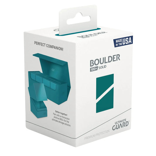 Ultimate Guard Boulder 100+ Solid Color Petrol