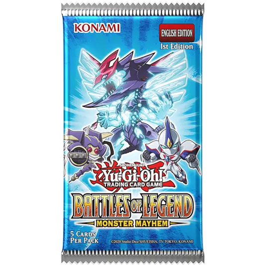 Yu-Gi-Oh! Battles of Legend: Monster Mayhem Booster Pack SHIP 6/13/25