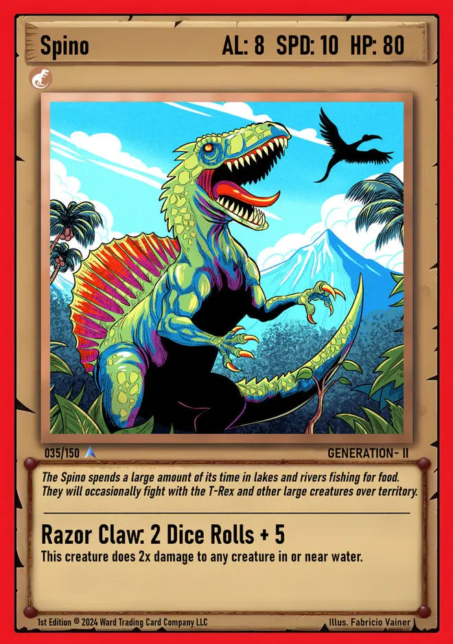 Ward TCG Single Card - Spino #35