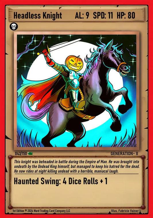 Ward TCG Single Card - Headless Knight #043