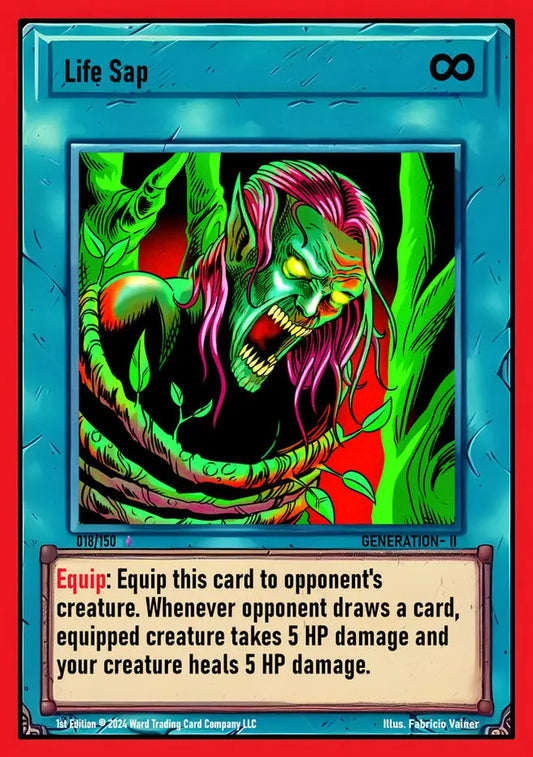 Ward TCG Single Card - Life Sap #018