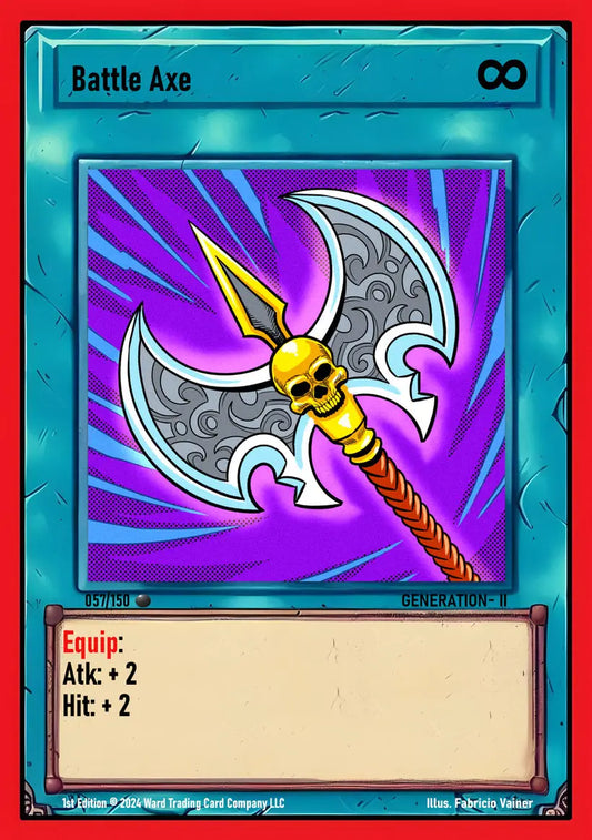 Ward TCG Single Card - Battle Axe #057