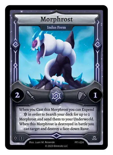 Elestrals - Morphrost - Indus Form #024