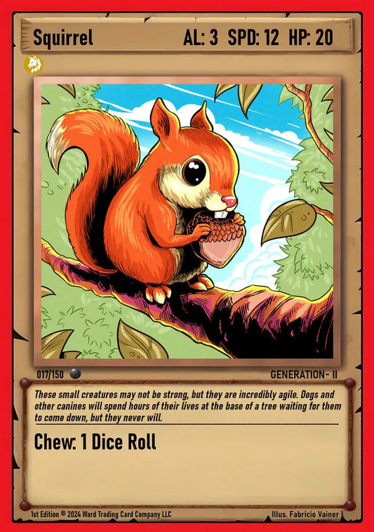 Ward TCG Single Card - Squirrel #17
