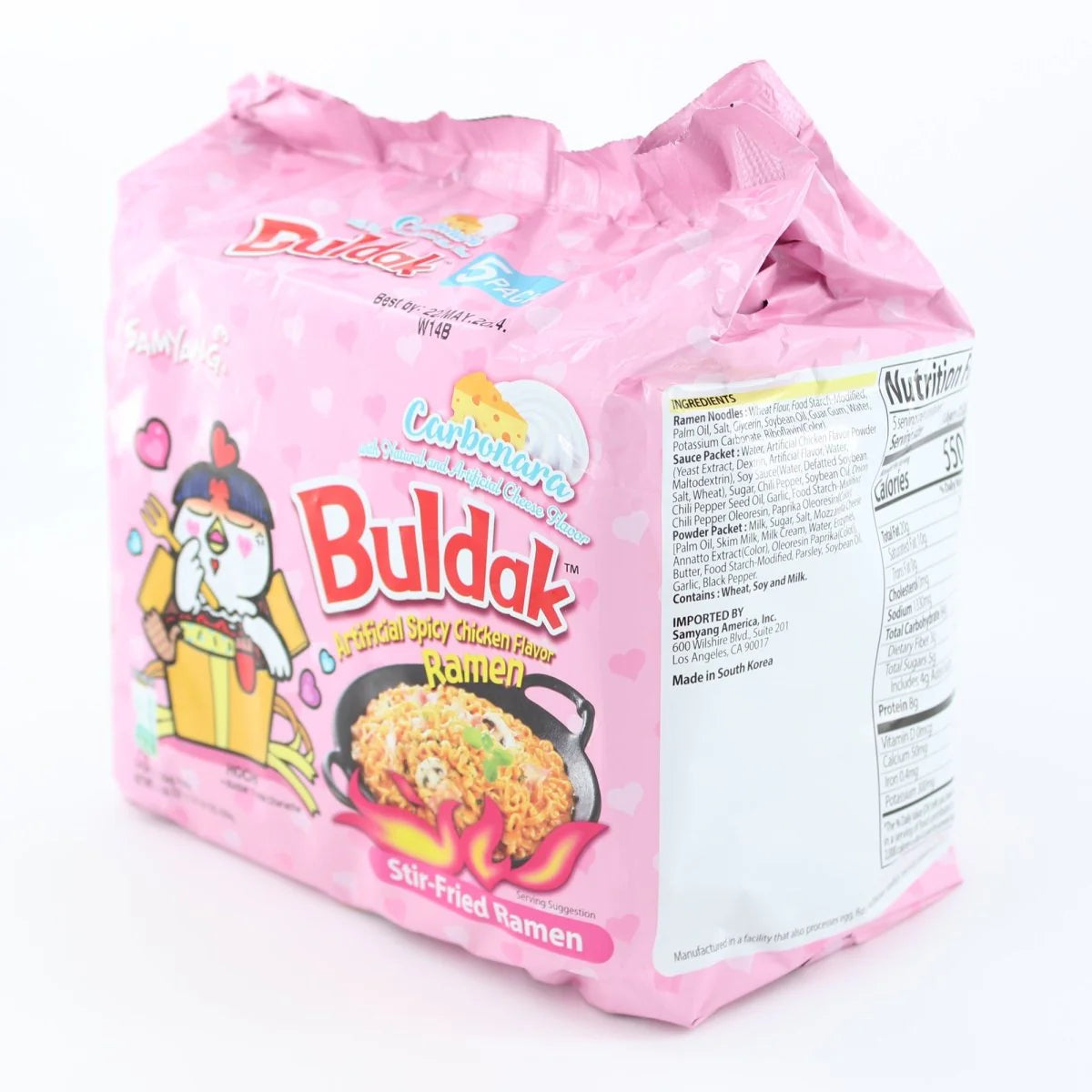 Samyang Buldak Carbonara 5 Pack
