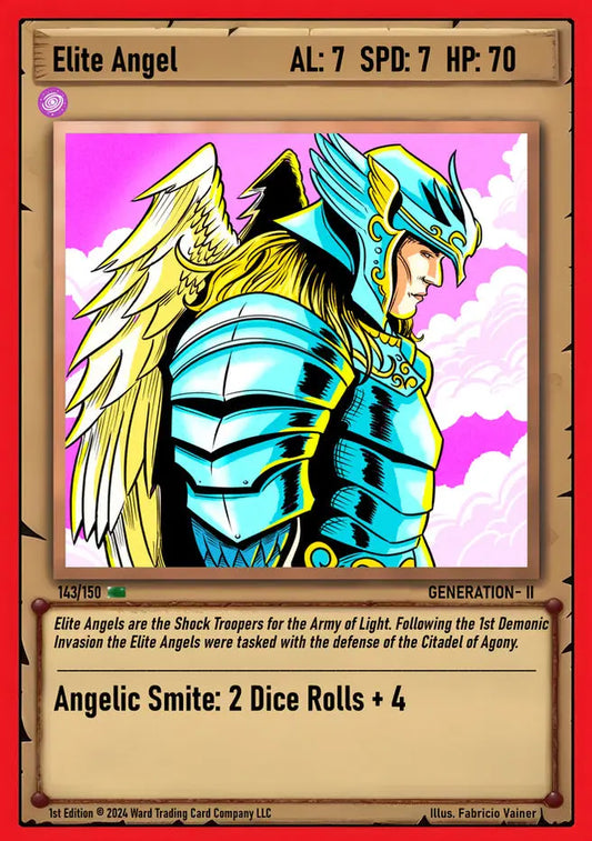 Ward TCG Single Card - Elite Angel #143
