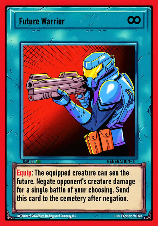 Ward TCG Single Card - Future Warrior #150