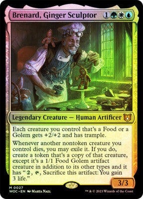 Brenard, Ginger Sculptor WOC ★ 27 Foil